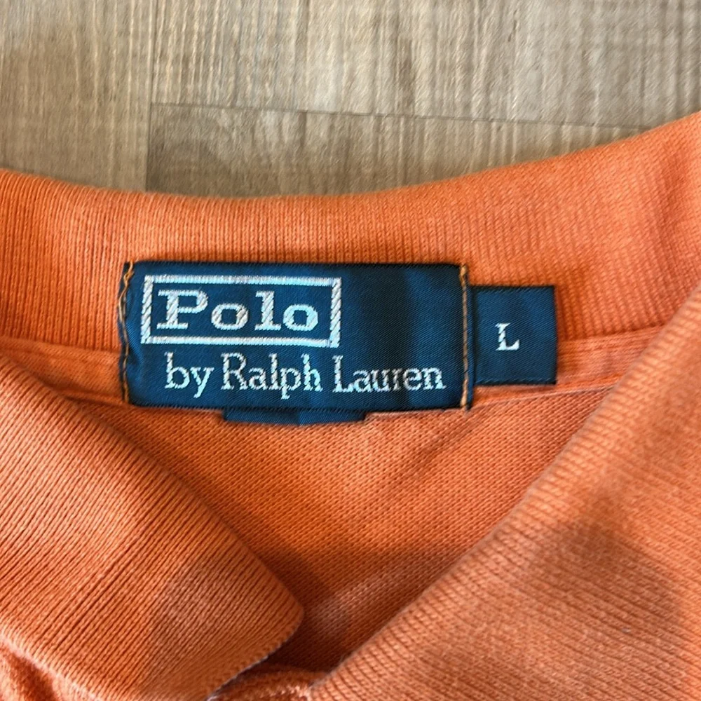 Polo by Ralph Lauren Men's Vibrant Orange Polo Shirt - Picture 5 of 5